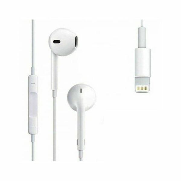 OEM Earbuds Handsfree με Βύσμα Lightning Χρώμα: Λευκό