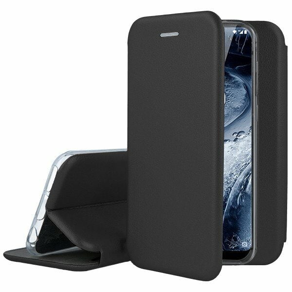 OEM Θήκη Book Smart Magnet Elegance για Realme C11 2021 Χρώμα: Μαύρο