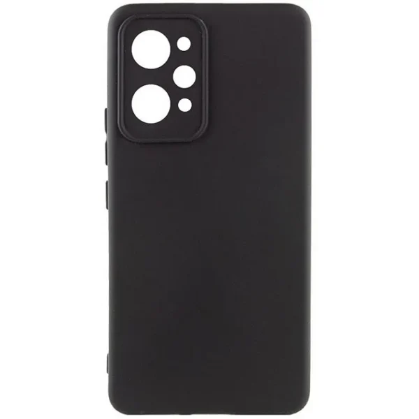 Θήκη Σιλικόνης για Xiaomi Redmi 12 4g Χρώμα: Μαύρο - Image 1
