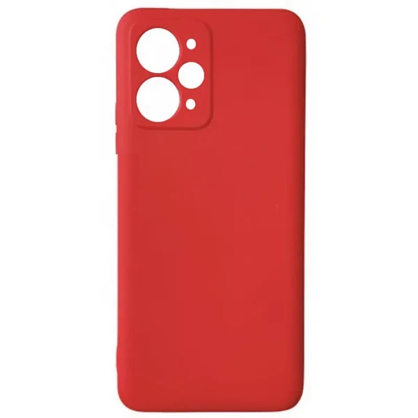 Θήκη Σιλικόνης για Xiaomi Redmi 12 4g Χρώμα: Κόκκινο