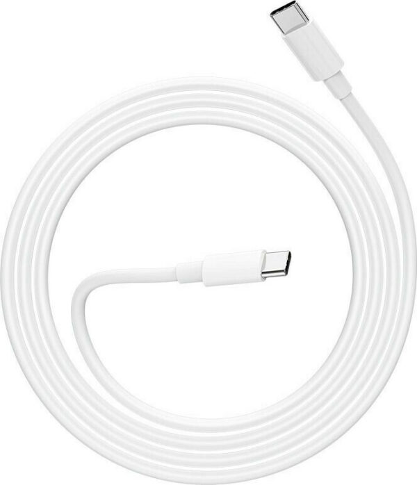 Hoco X51 Regular USB 2.0 Cable USB-C male - USB-C male Λευκό 2m