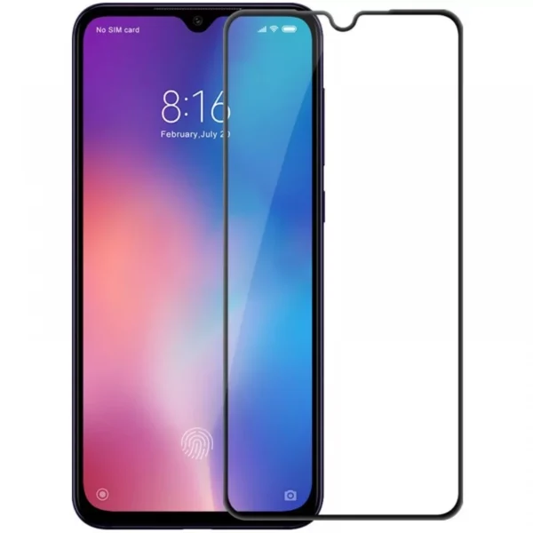 Τζαμάκι Προστασίας/Tempered Glass Full Glue για Vivo Y21s Χρώμα: Μαύρο