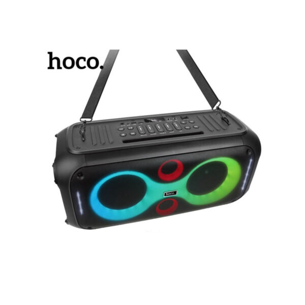 Hoco DS50 Ηχείο με λειτουργία Karaoke / Σύστημα με Ασύρματα Μικρόφωνα : Μαύρο