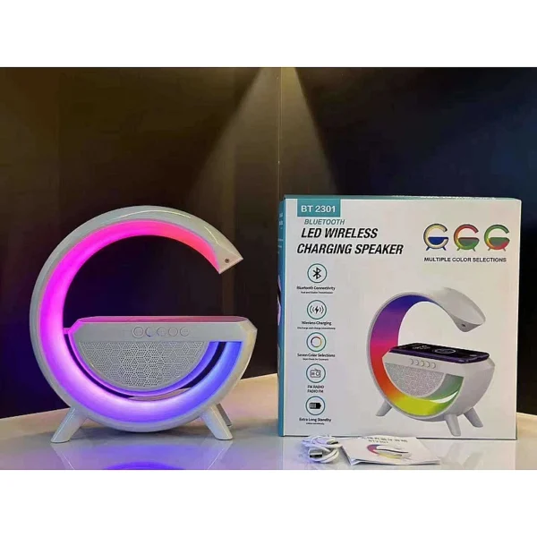 BT2301 Ηχείο Bluetooth 5W με Ραδιόφωνο Λευκό