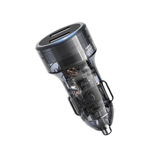 Awei C-833 Φορτιστής Αυτοκινήτου Συνολικής Έντασης 3.1A με Θύρες: 2xUSB - Image 1