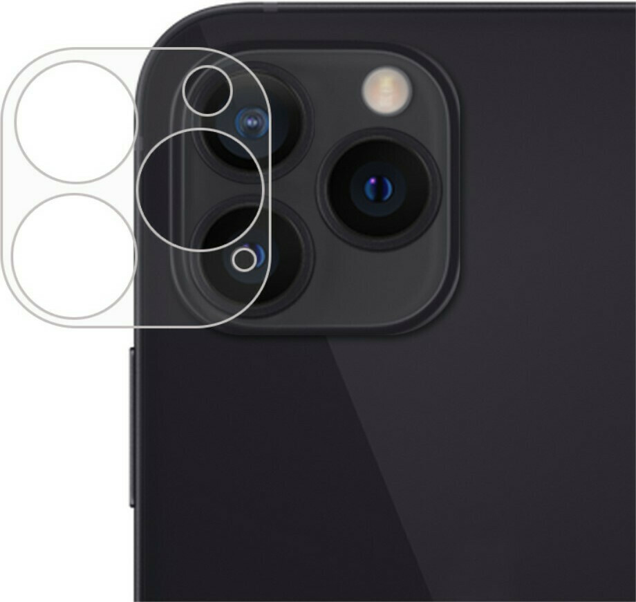 iPhone 13 Pro / iPhone 13 Pro Max Back Camera Lens 9H Tempered Glass (oem) - Image 1