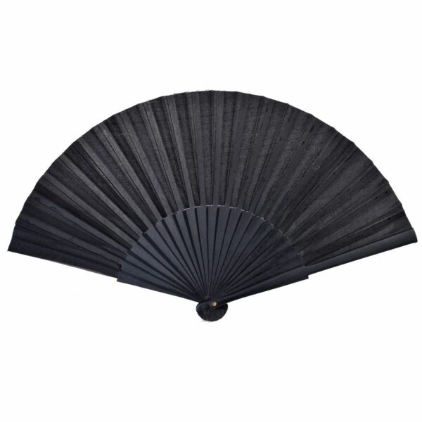 Βεντάλια Μαύρη 23cm - Image 1
