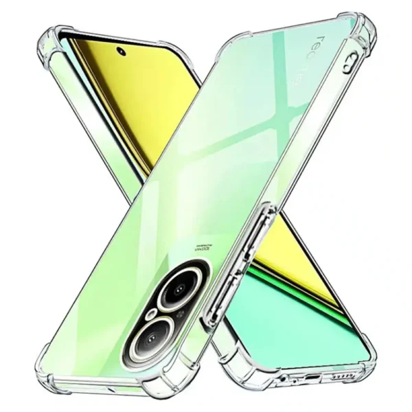Θήκη Σιλικόνης για Realme C67 4G - Διάφανη - Image 1
