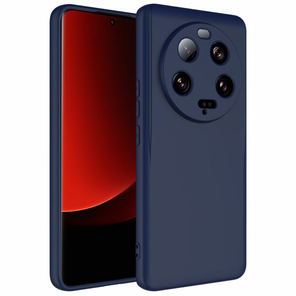 Θήκη Σιλικόνης για Xiaomi 14 Ultra 5G - Μπλέ