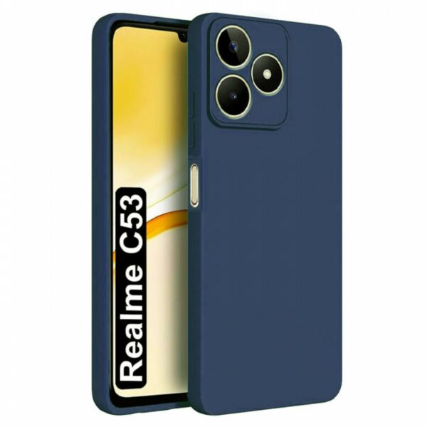 Θήκη Σιλικόνης για Realme C53 - Μπλέ