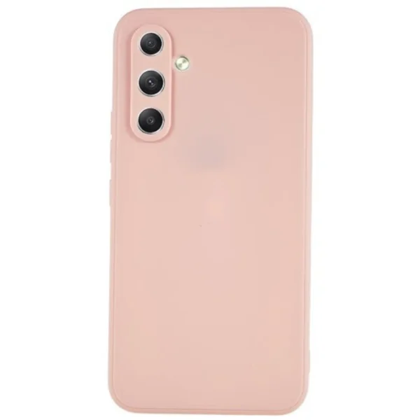 Θήκη Σιλικόνης για Samsung Galaxy A55 - Ρόζ Ανοιχτό