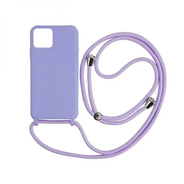 Oem Cord Silicone Θήκη Για Xiaomi Redmi Note 13 Pro 5G - Λιλά
