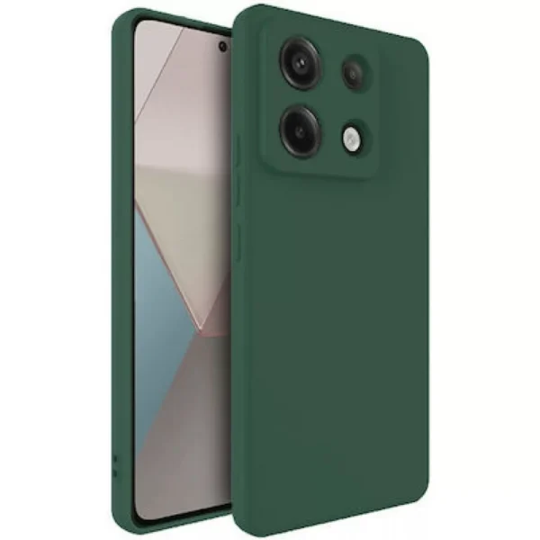 Θήκη Σιλικόνης Soft Για Xiaomi Redmi Note 13 Pro 5G - Πράσινη