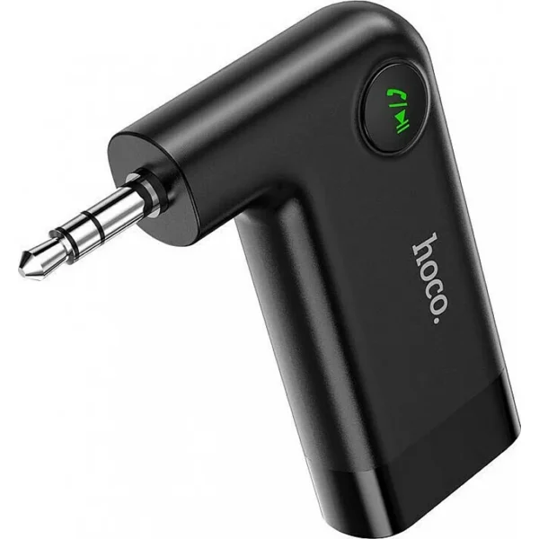 Hoco FM Transmitter E53 Dawn Sound V.5.0 in Car Aux Wireless Receiver Black