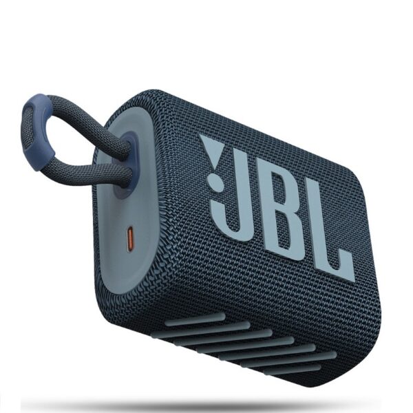 JBL Go 3 Αδιάβροχο Ηχείο Bluetooth 4.2W με Διάρκεια Μπαταρίας έως 5 ώρες Μπλε