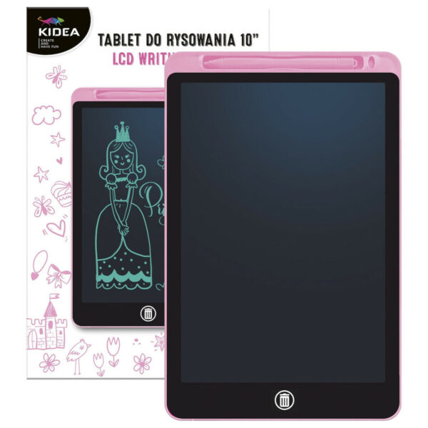LCD Ηλεκτρονικό Σημειωματάριο 10" Ροζ - Image 1