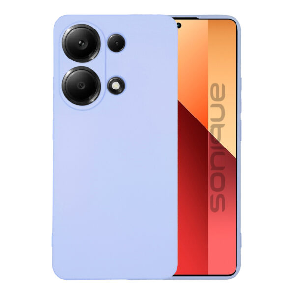 Θήκη Σιλικόνης για Poco M6 Pro - Λιλά - Image 1