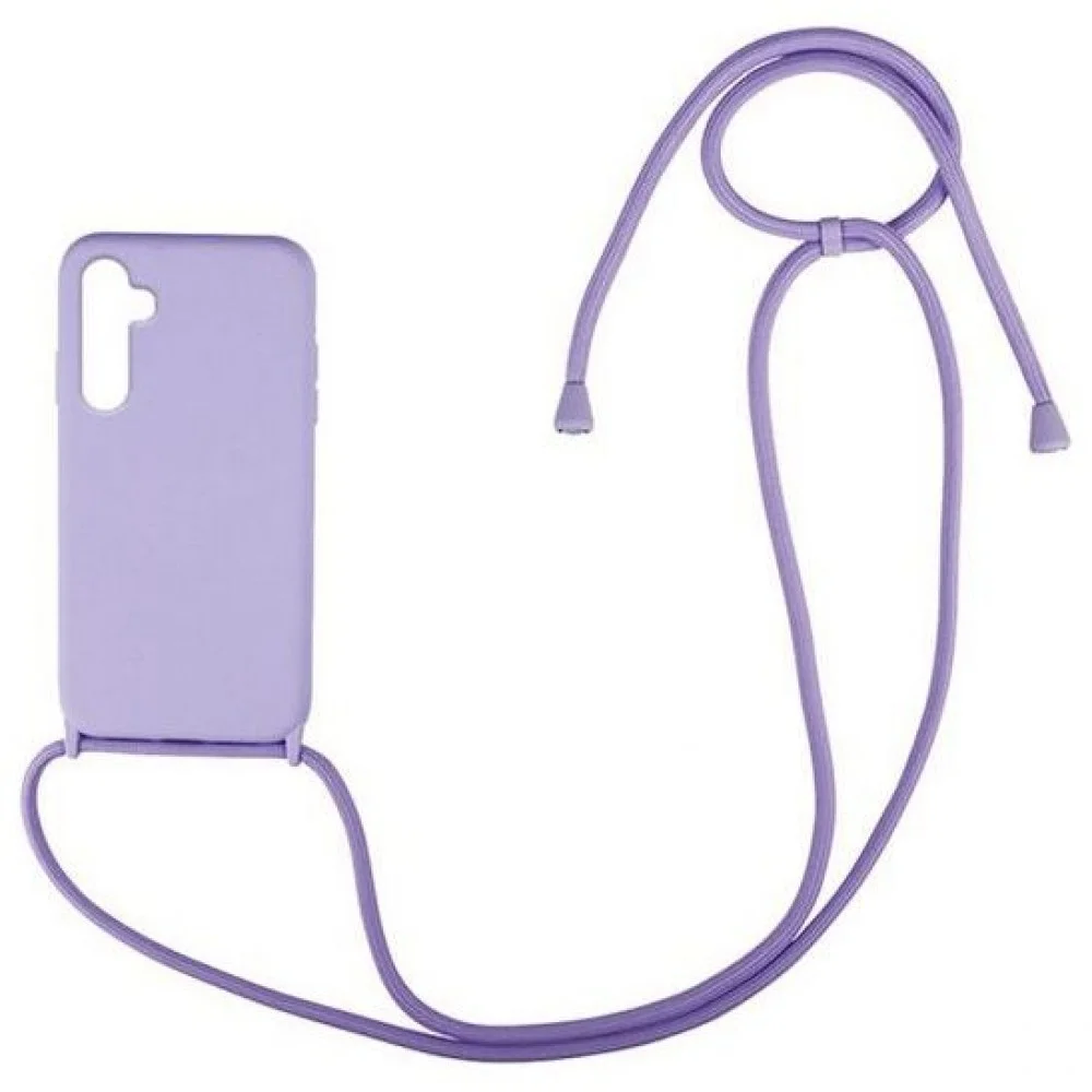 Oem Cord Silicone Θήκη Για Samsung Galaxy A55 : Λιλά - Image 1