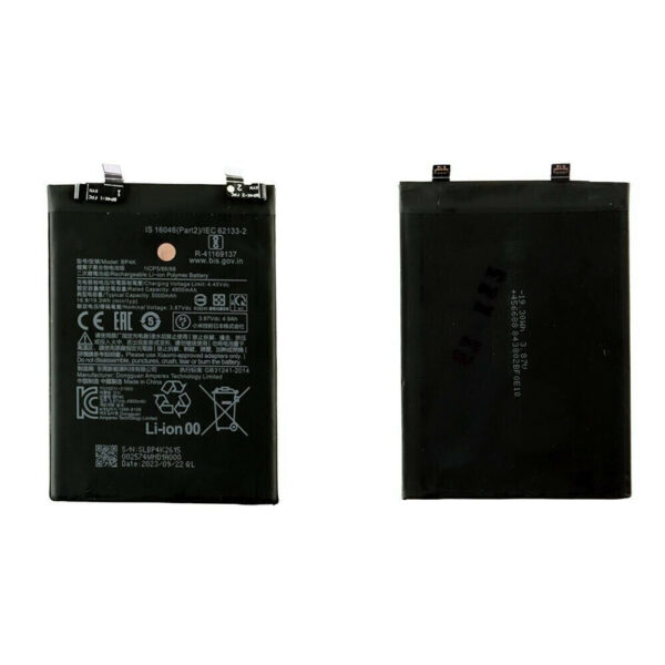 Συμβατή Μπαταρία BP4K για Xiaomi Redmi Note 12 Pro 5G 5000mAh Bulk