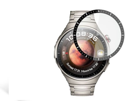 Oem Tempered Glass 2.5D Για Huawei Watch GT4 46mm Χρώμα: Μαύρο