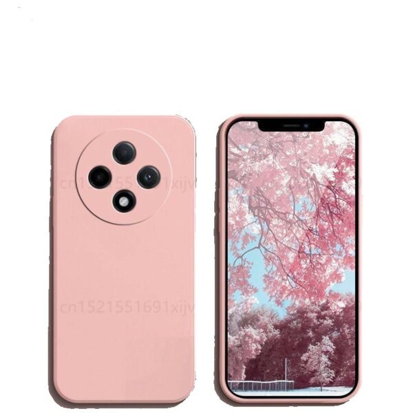 Θήκη Σιλικόνης για Oppo Reno 12F 5G - Ρόζ Ανοιχτό