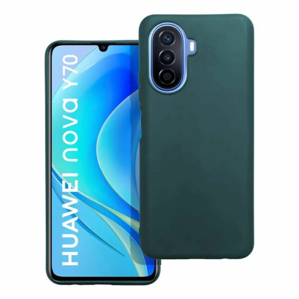 Θήκη Σιλικόνης Soft TPU Back Cover για Huawei Nova Y70 - Πράσινο