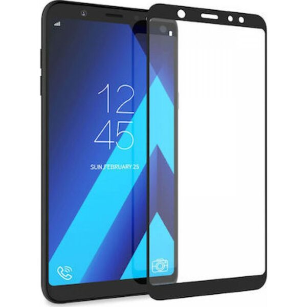 Full Cover Προστασία Οθόνης Tempered Glass 9H για Huawei P Smart 2020 - Μαύρο