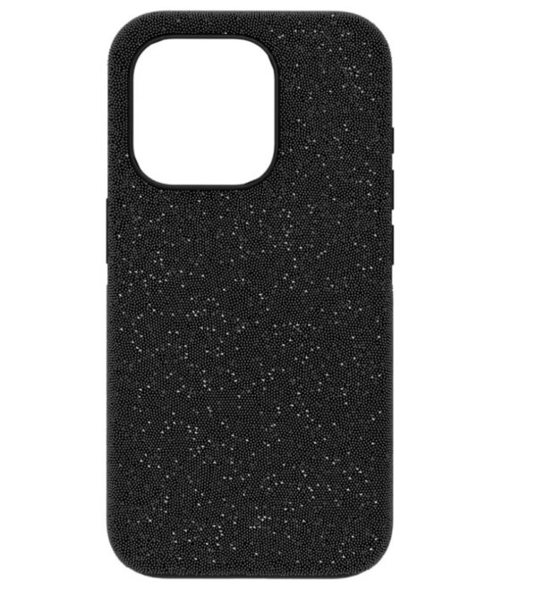 Oem Θήκη σκληρή Flash Glitter για Iphone 16 Pro Max - Μαύρη
