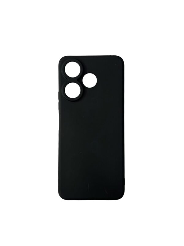 Θήκη Σιλικόνης Soft Για Xiaomi Redmi Note 14 5g- Μαύρη