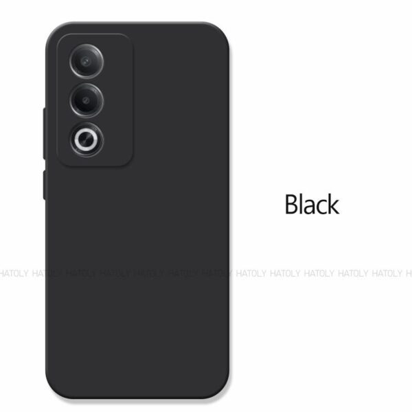 OEM Θήκη Σιλικόνης για Oppo A80 5G Χρώμα: Μαύρη