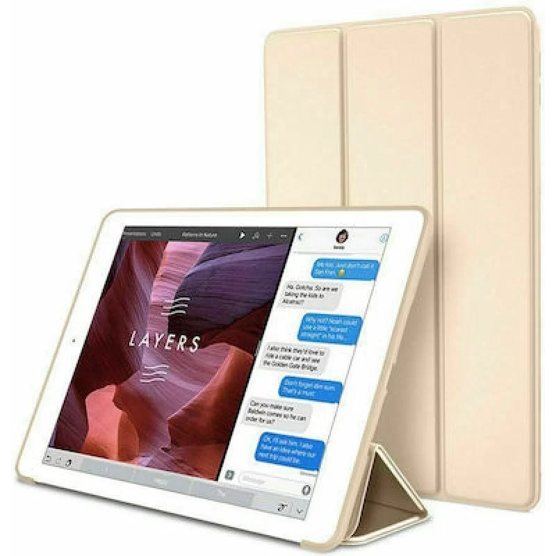 Θήκη Slim Smart Tri-Fold Cover για Ipad Mini 1/2/3 7.9'' - Χρώμα: Χρυσό