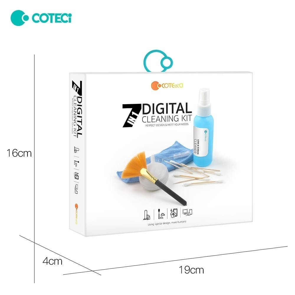 Coteci CS5180 Σετ Καθαρισμού 7 IN1 Κινητό /Τάμπλετ /Υπολογιστής /Πληκτρολόγιο