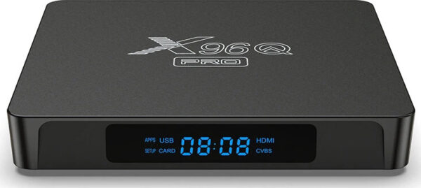 TV Box X96Q-PRO 4K UHD με WiFi 2GB RAM και 16GB Αποθηκευτικό Χώρο με Λειτουργικό Android 10.0