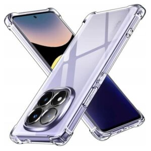 Θήκη Σιλικόνης Antishock Για Xiaomi Redmi Note 14 Pro Plus 4G/5G – Διάφανο