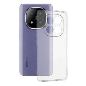 Θήκη Σιλικόνης Για Xiaomi Redmi Note 14 Pro 5G – Διάφανο