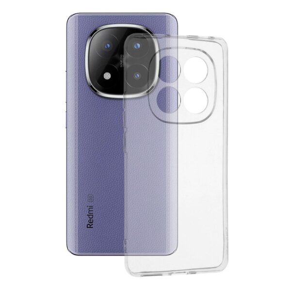 Θήκη Σιλικόνης Για Xiaomi Redmi Note 14 Pro 5G – Διάφανο