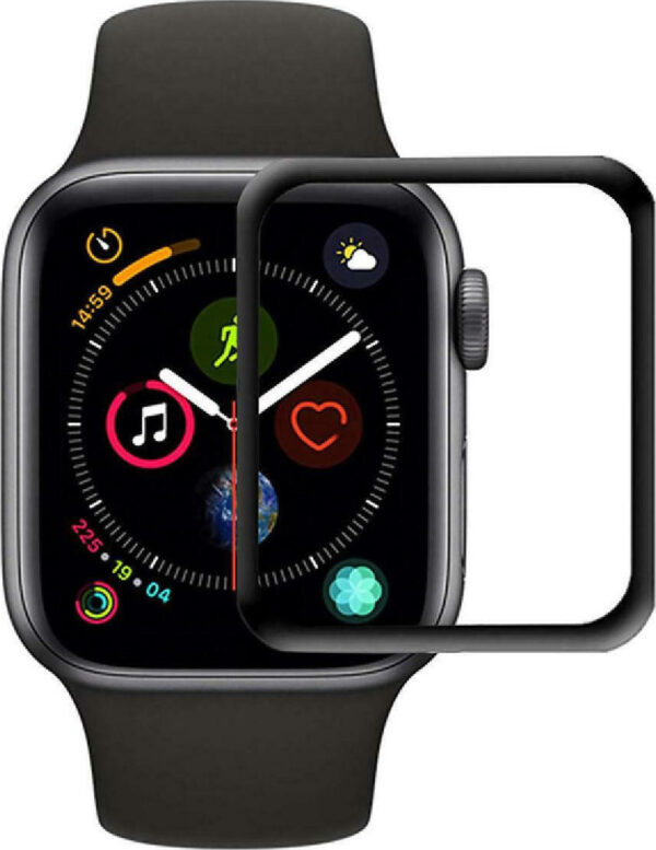 Full Face Tempered Glass για το Apple Watch Series 10 (46mm)  - Μαύρο - Image 1