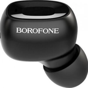 Borofone BC28 In-ear Bluetooth Handsfree Ακουστικό Μαύρο