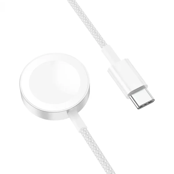 Hoco CW46 Λευκό Apple Watch 1/2/3/4/5/6/7/8/Ultra/SE Φορτιστής