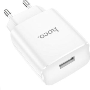 Hoco DC70 Αντάπτορας USB 18W White