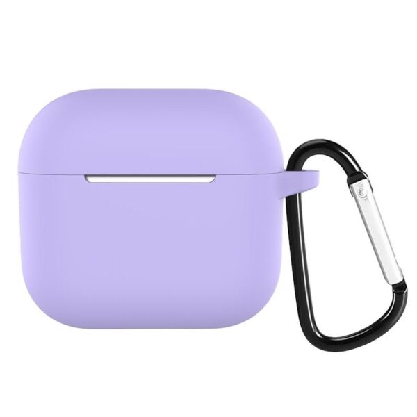 Θήκη Σιλικόνης για Airpods 1/2 - Λιλά - Image 1