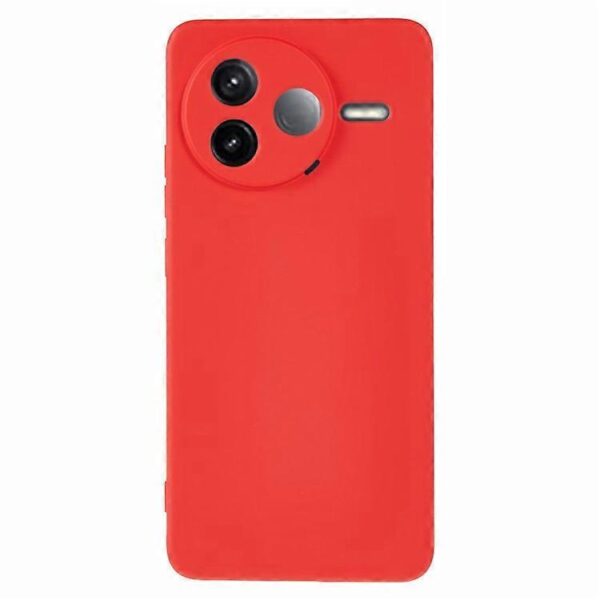 OEM Θήκη Σιλικόνης Back Cover για Xiaomi Poco  F7 Pro - κόκκινο - Image 1