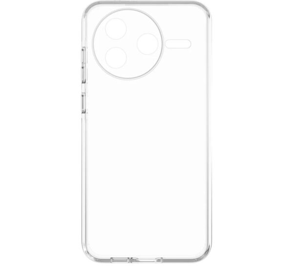 Θήκη Σιλικόνης Για Xiaomi Poco F7 Pro – Διάφανη - Image 1