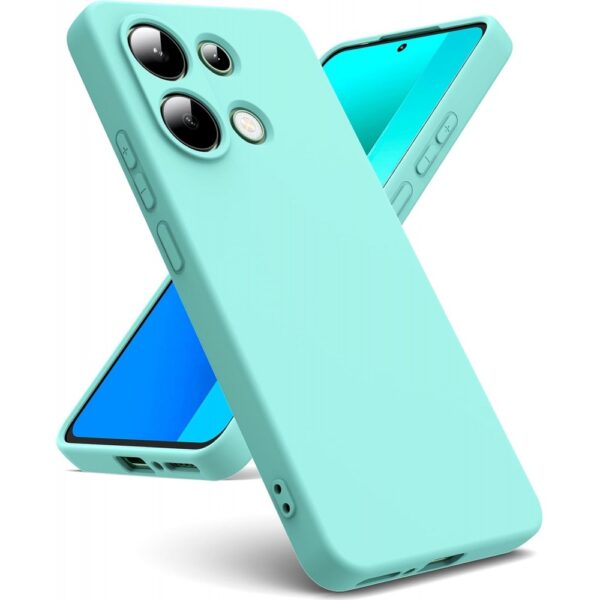 Θήκη Σιλικόνης Soft για Xiaomi Redmi Note 14S – Τρικουάζ - Image 1