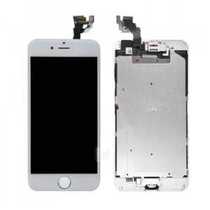 ZY Premium Οθόνη LCD με Μηχανισμό Αφής για iPhone 6G - Χρώμα: Λευκό