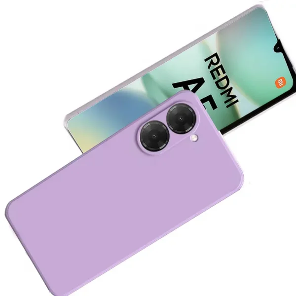OEM Θήκη Σιλικόνης Back Cover για Redmi A5 4G - Λιλά - Image 1