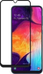 5D Full Cover Προστασία Οθόνης Tempered Glass 9H για Samsung Galaxy A50/A30s - Μαύρο - Image 2