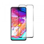 5D Full Glue Full Face Tempered Glass Black Galaxy A70/M42 - Image 2
