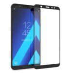 Full Glue 5D Tempered Glass Samsung Galaxy A6 2018 (Black) - Image 2