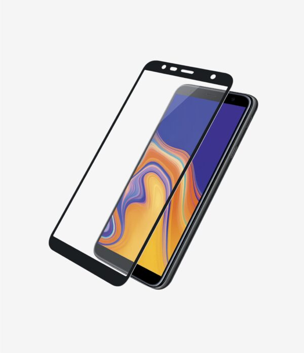 Full Face Tempered glass / Αντιχαρακτικό Γυαλί Πλήρους Οθόνης 3D Για Samsung Galaxy J4 Plus 2018 Μαύρο - Image 1